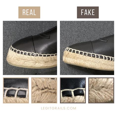 chanel espadrilles original vs fake|gucci espadrilles vs chanel.